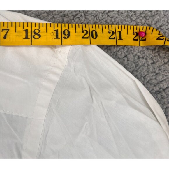 Vintage Wrangler Cowboy Cut Regular Fit X-Long Tails 16.5 x 33 White Pearl Snap - Picture 4 of 12